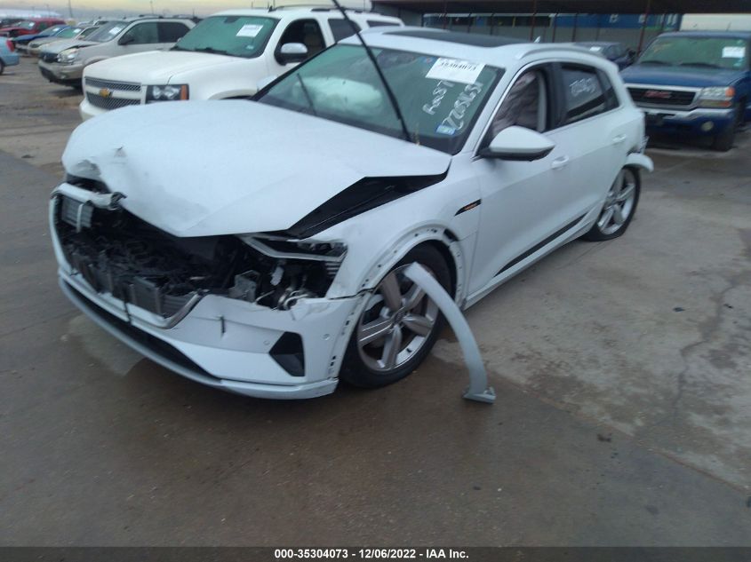 2019 AUDI E-TRON PREMIUM PLUS WA1LAAGE1KB022916