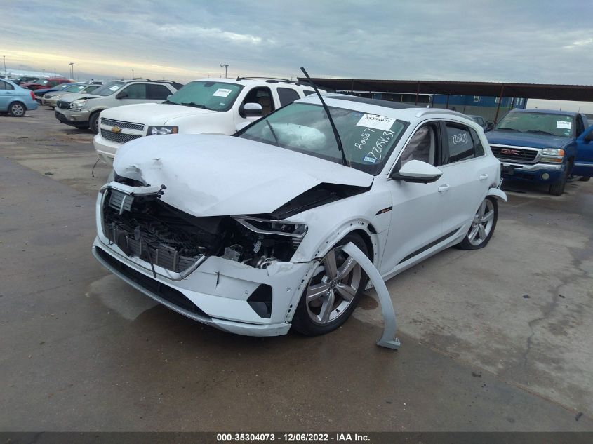 2019 AUDI E-TRON PREMIUM PLUS WA1LAAGE1KB022916