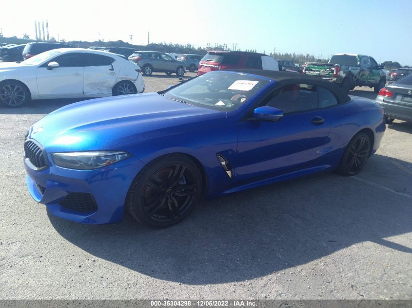 2022 BMW 8 SERIES 840I WBADZ4C09NCG77631