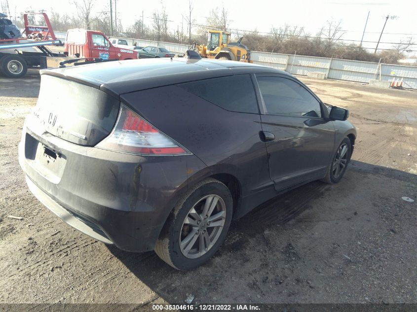 2013 HONDA CR-Z EX JHMZF1D60DS002608