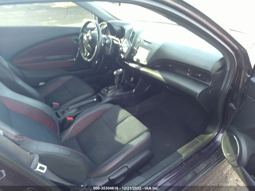 2013 HONDA CR-Z EX JHMZF1D60DS002608