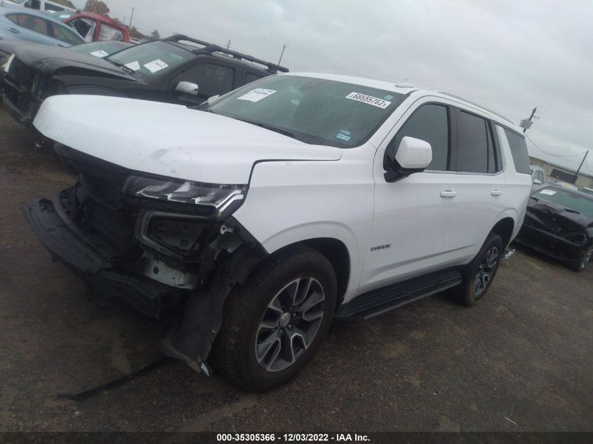 2021 CHEVROLET TAHOE LT 1GNSCNKD9MR415260