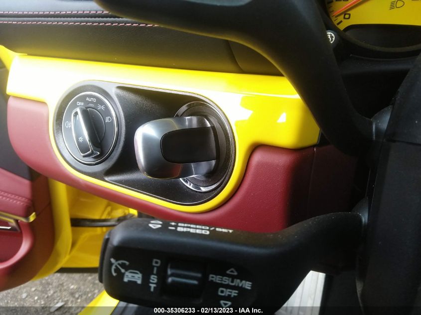2019 PORSCHE 718 CAYMAN S/GTS WP0AB2A80KS278614