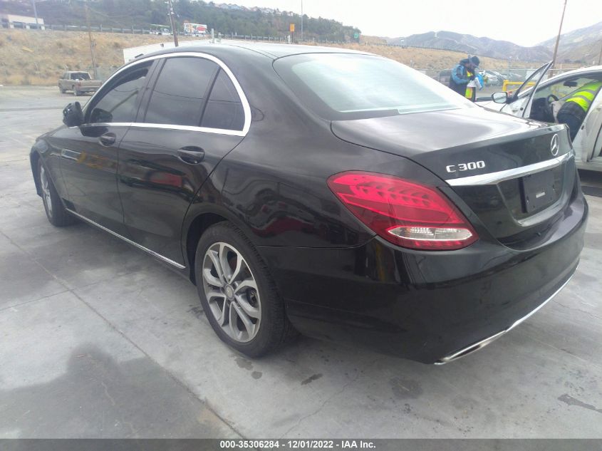 2015 MERCEDES-BENZ C-CLASS C 300 55SWF4JB2FU096478