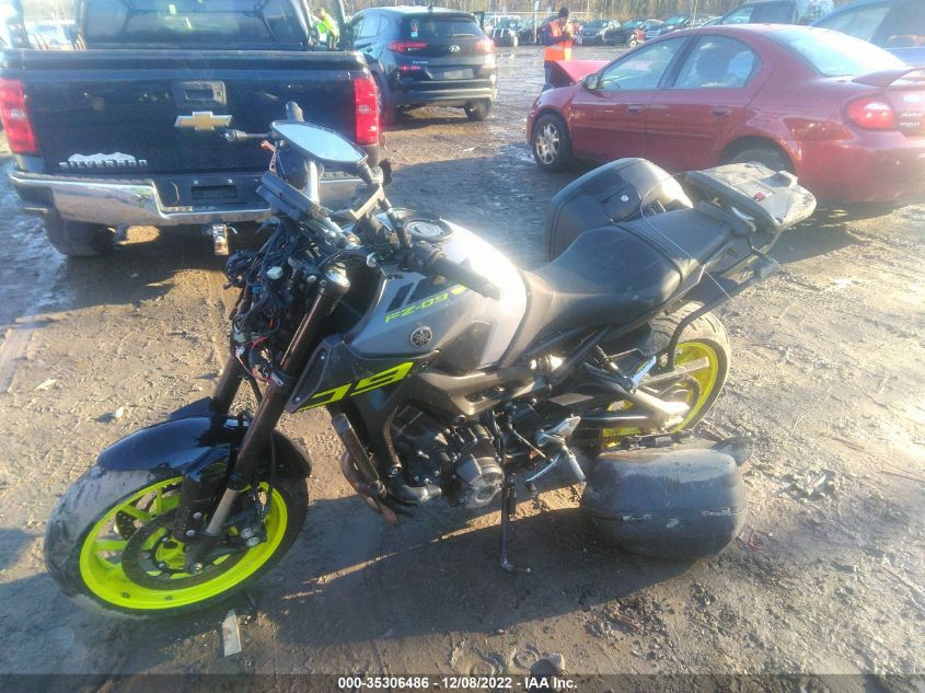 2016 YAMAHA FZ09 JYARN33NXGA002596