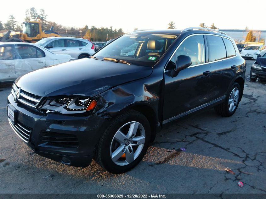 2013 VOLKSWAGEN TOUAREG LUX WVGEF9BP4DD012309