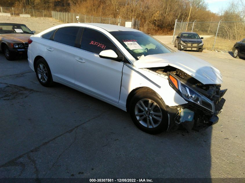 2015 HYUNDAI SONATA 2.4L SE - 5NPE24AF7FH072318