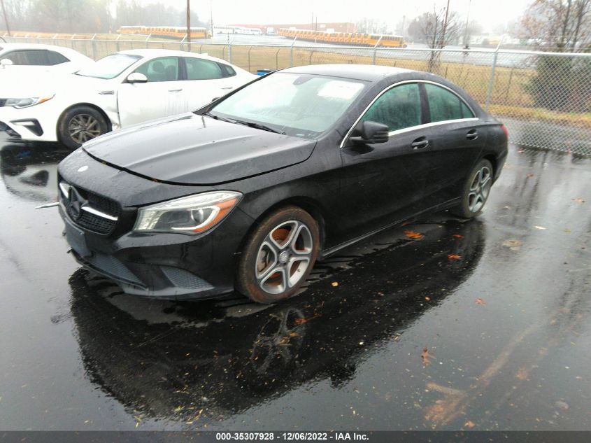 2014 MERCEDES-BENZ CLA-CLASS CLA 250 - WDDSJ4EB8EN126517