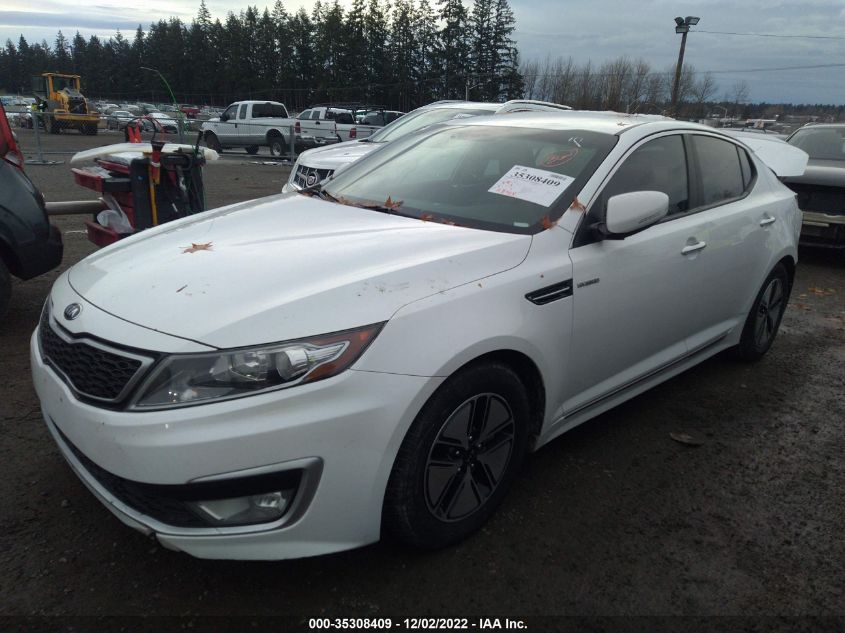 2013 KIA OPTIMA HYBRID LX KNAGM4AD5D5045047