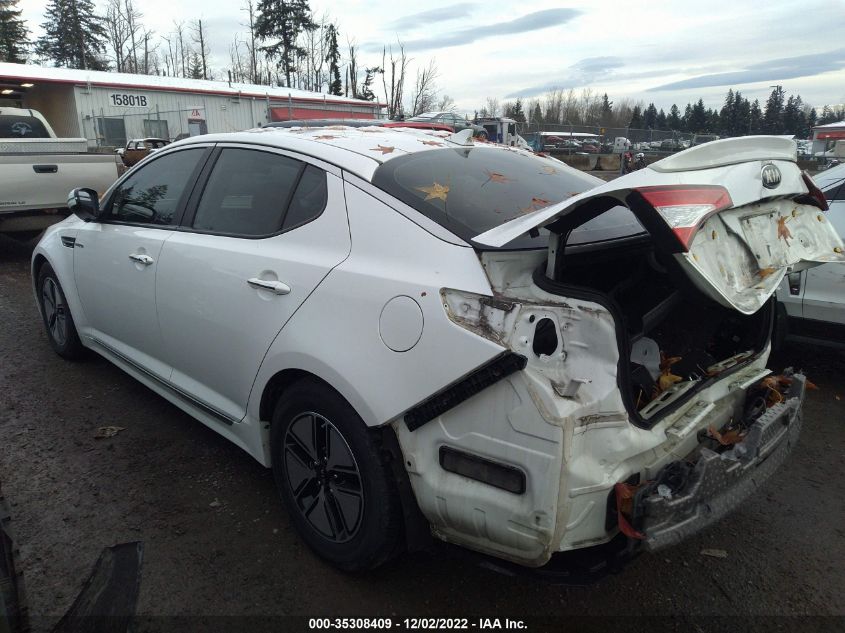 2013 KIA OPTIMA HYBRID LX KNAGM4AD5D5045047