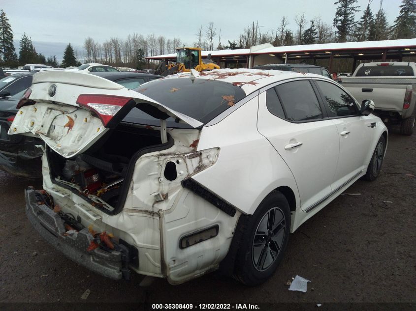 2013 KIA OPTIMA HYBRID LX KNAGM4AD5D5045047