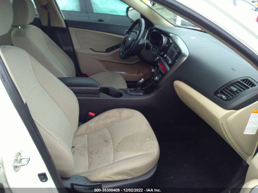2013 KIA OPTIMA HYBRID LX KNAGM4AD5D5045047