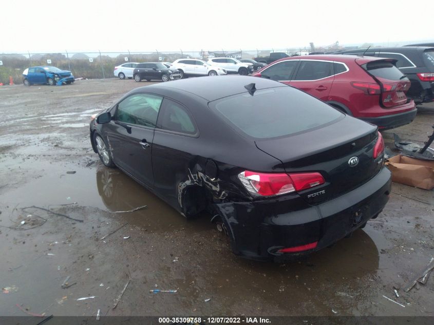 2016 KIA FORTE KOUP EX KNAFX6A86G5574903