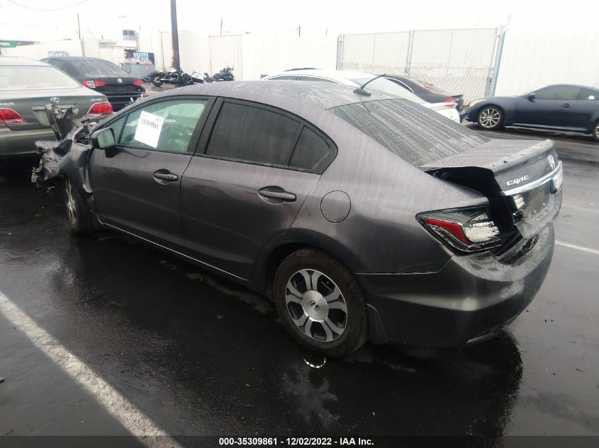 2014 HONDA CIVIC HYBRID 19XFB4F20EE200802