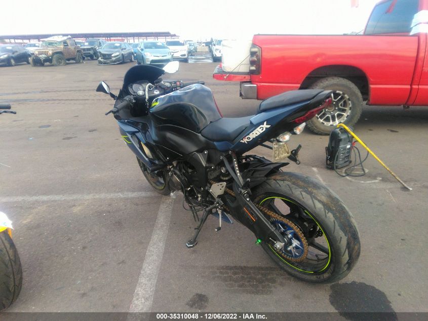 2022 KAWASAKI ZX636 K JKBZXJH15NA013307