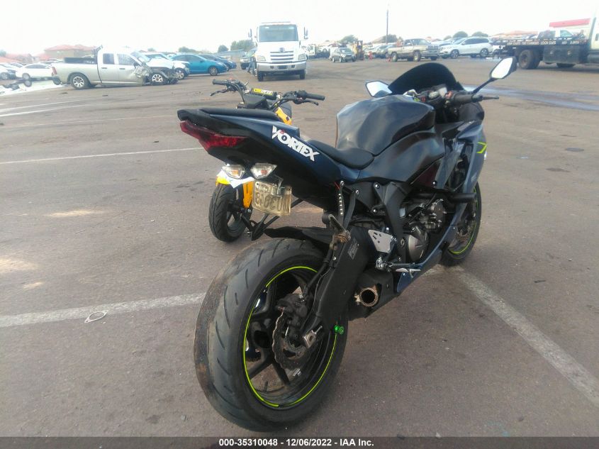 2022 KAWASAKI ZX636 K JKBZXJH15NA013307