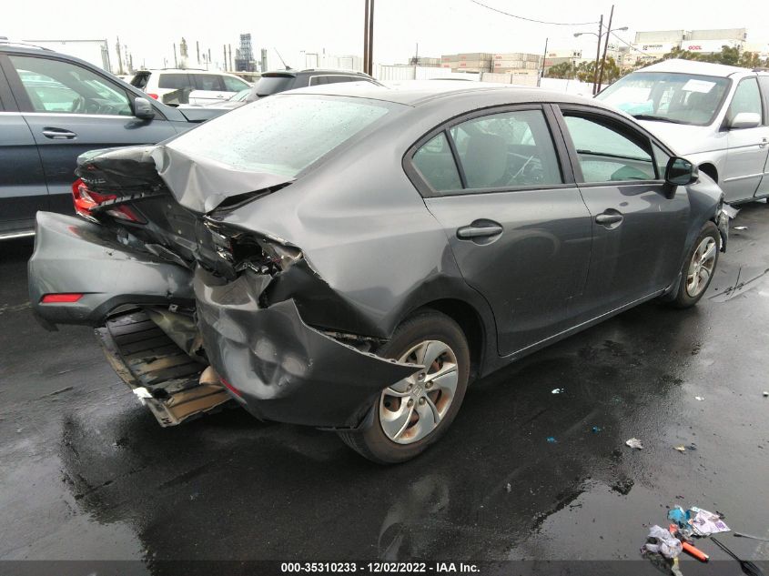 2013 HONDA CIVIC SDN LX 19XFB2F58DE285059