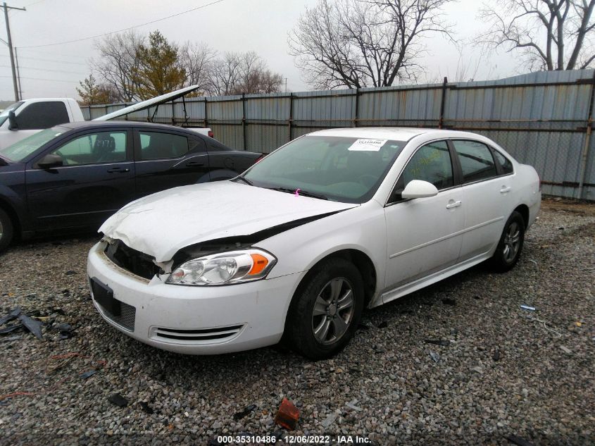 2014 CHEVROLET IMPALA LIMITED LS 2G1WA5E33E1185804