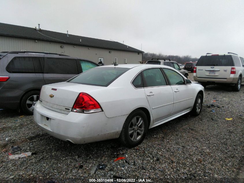 2014 CHEVROLET IMPALA LIMITED LS 2G1WA5E33E1185804