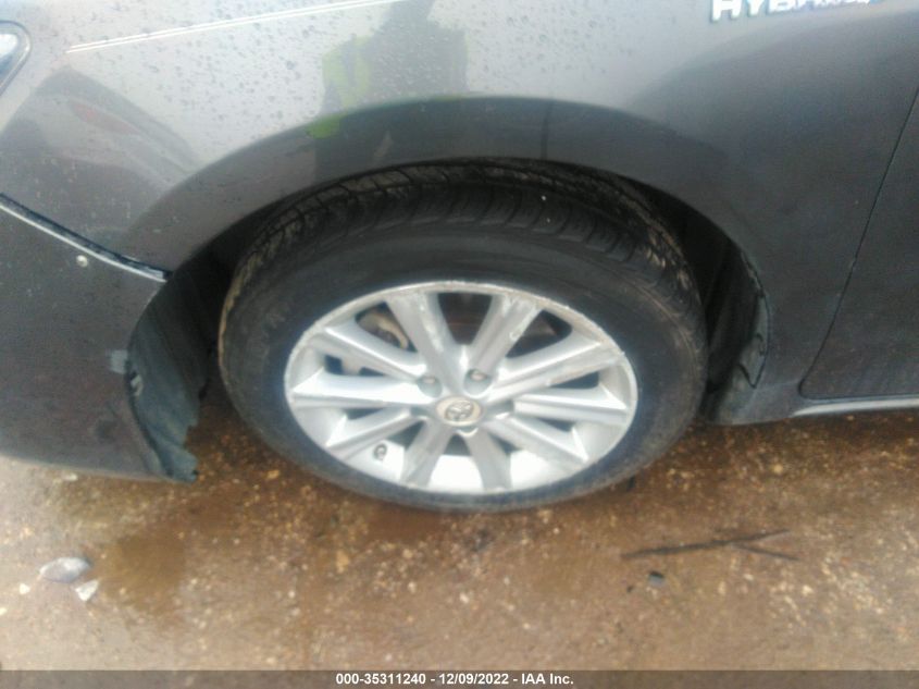 2013 TOYOTA CAMRY HYBRID LE/XLE 4T1BD1FK1DU066241