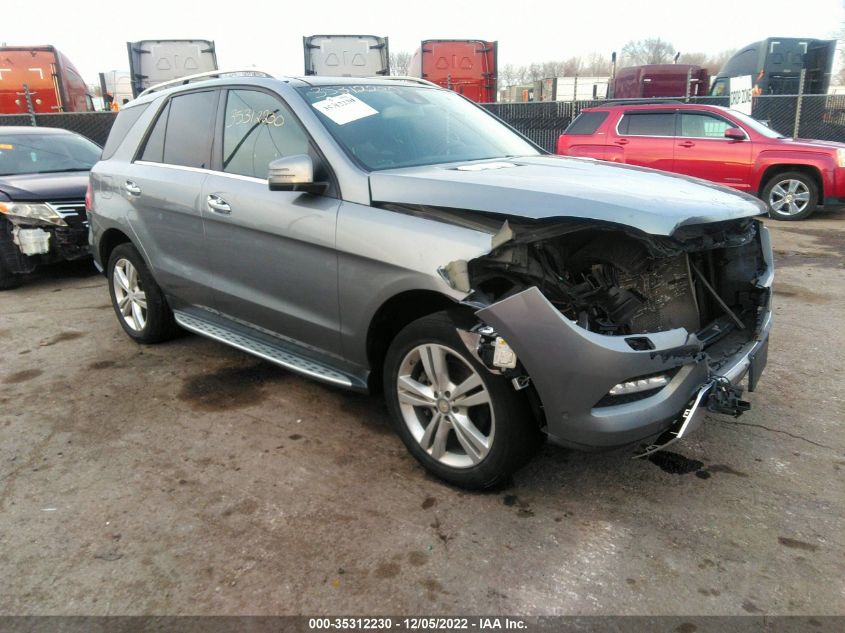 2013 MERCEDES-BENZ ML 350 4JGDA5HB1DA122475