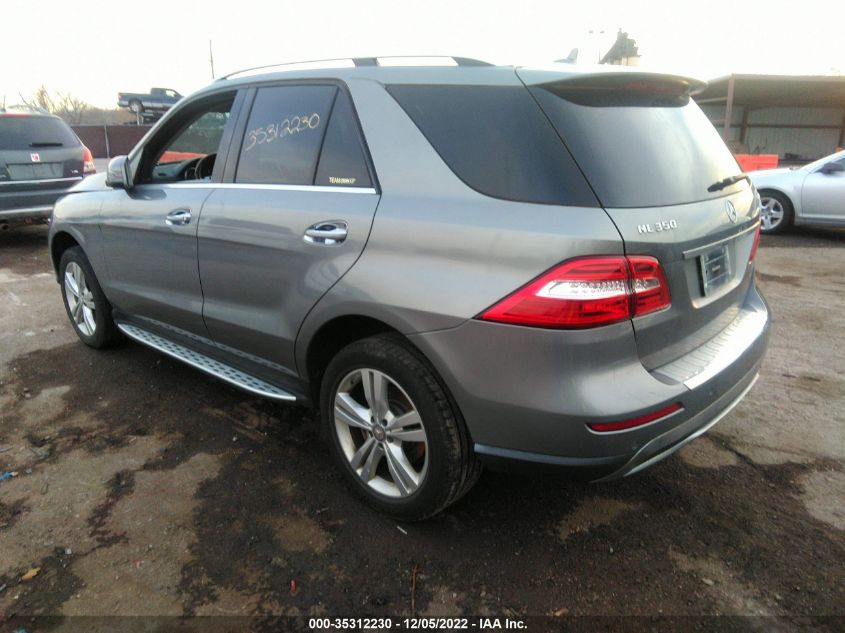 2013 MERCEDES-BENZ ML 350 4JGDA5HB1DA122475