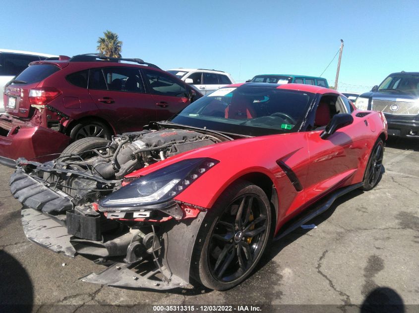 2014 CHEVROLET CORVETTE STINGRAY Z51 2LT 1G1YJ2D70E5100914