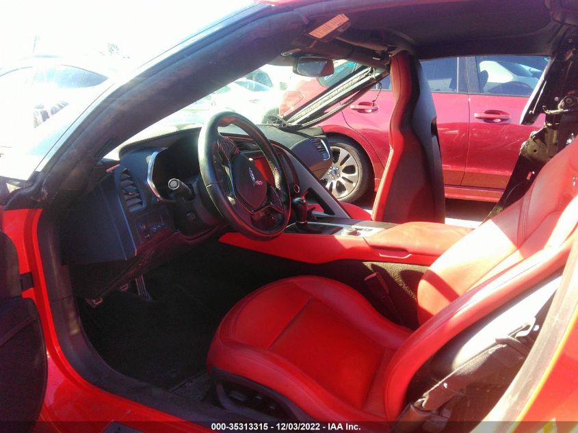 2014 CHEVROLET CORVETTE STINGRAY Z51 2LT 1G1YJ2D70E5100914