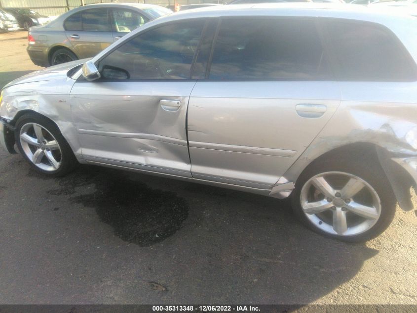 2013 AUDI A3 PREMIUM PLUS WAUKJAFM3DA031102