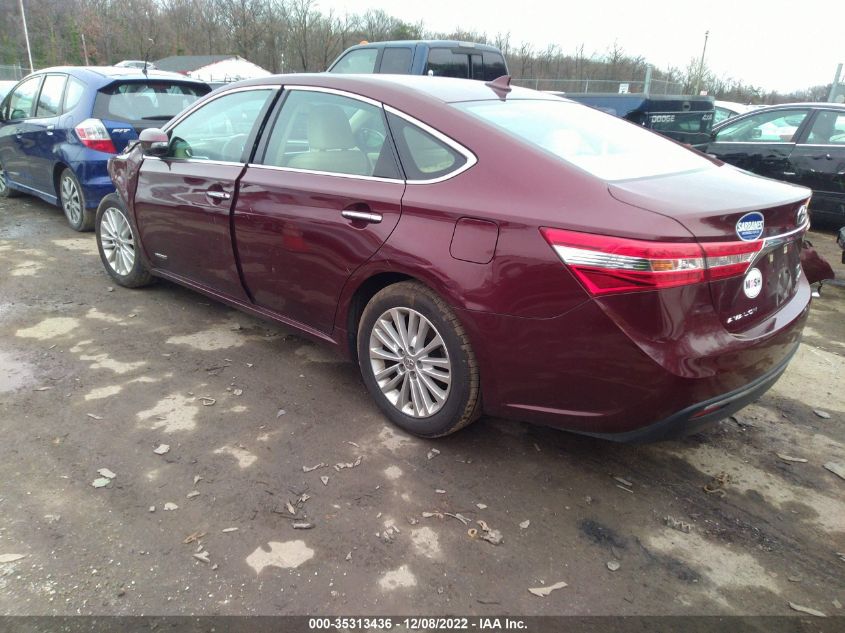2014 TOYOTA AVALON HYBRID LIMITED/XLE TOURING 4T1BD1EB2EU018900