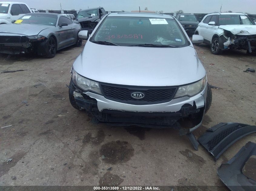 2013 KIA FORTE KOUP EX KNAFU6A27D5740345