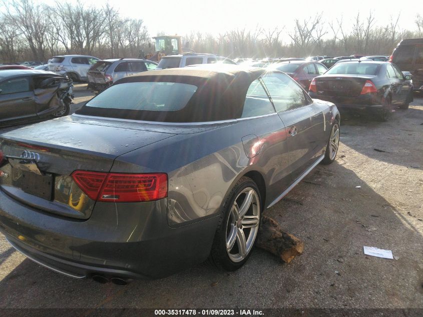 2013 AUDI S5 PREMIUM PLUS WAUCGAFH3DN003993