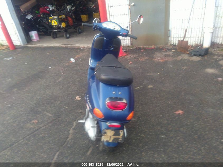 2005 VESPA M198F ZAPM198F555013766