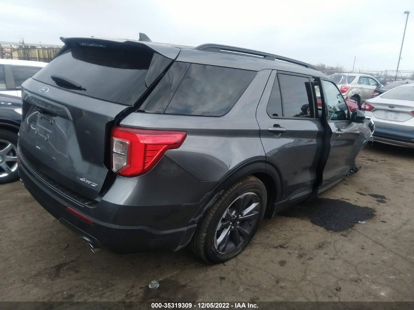 VIN 1FMSK8DH9NGA90969 2022 FORD EXPLORER no.4