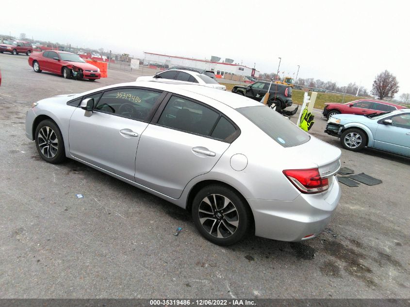 2013 HONDA CIVIC SDN EX 19XFB2F8XDE022436
