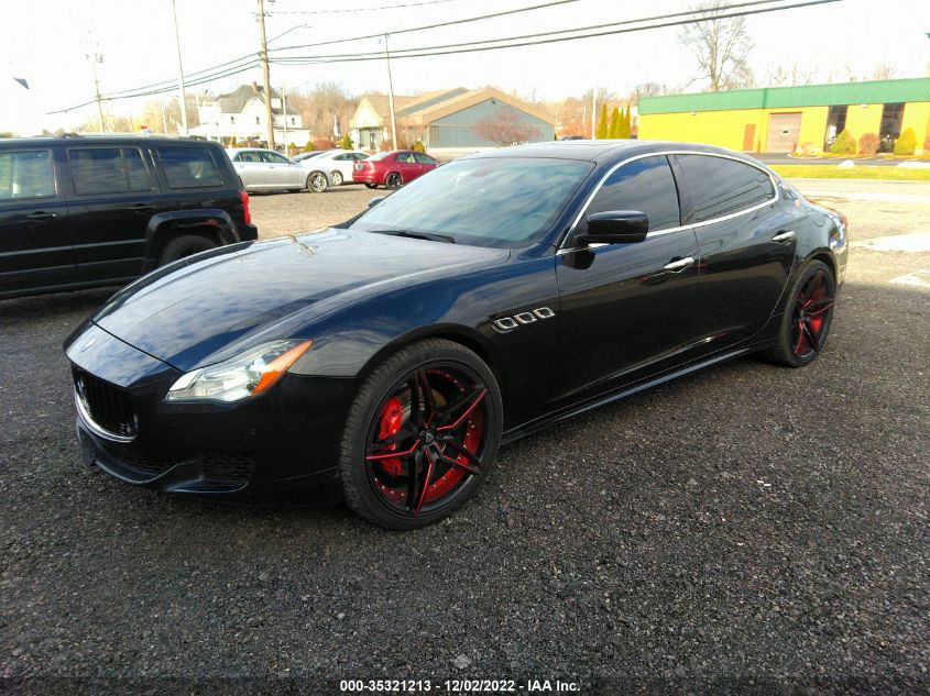 2014 MASERATI QUATTROPORTE S Q4 ZAM56RRA8E1079211