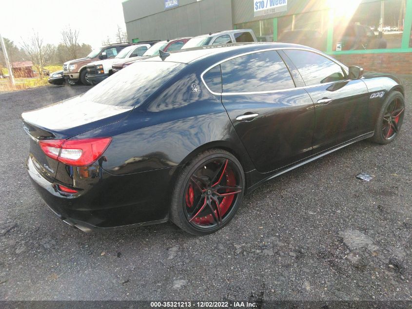 2014 MASERATI QUATTROPORTE S Q4 ZAM56RRA8E1079211