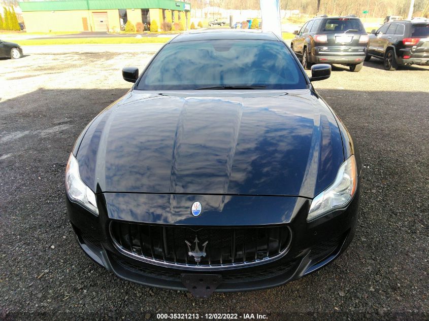 2014 MASERATI QUATTROPORTE S Q4 ZAM56RRA8E1079211