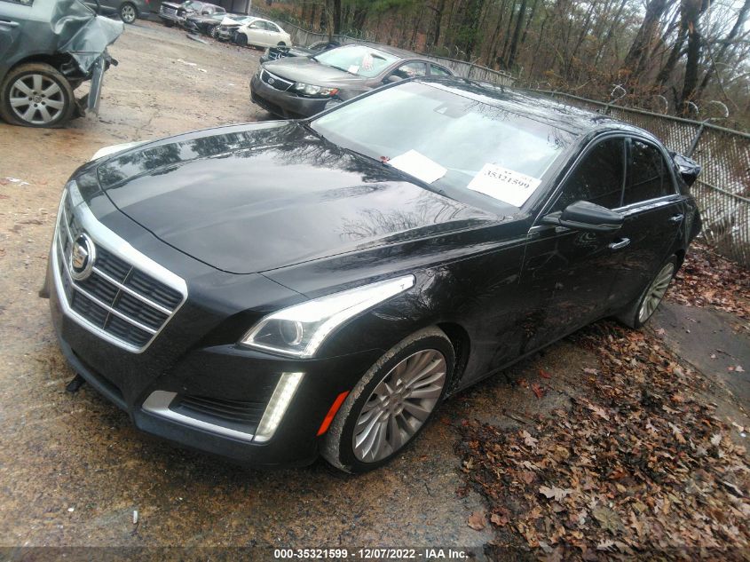 2014 CADILLAC CTS SEDAN LUXURY RWD - 1G6AR5SX4E0118953