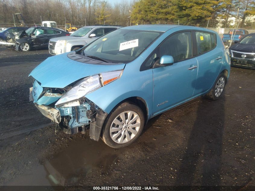 2015 NISSAN LEAF S 1N4AZ0CP4FC323418