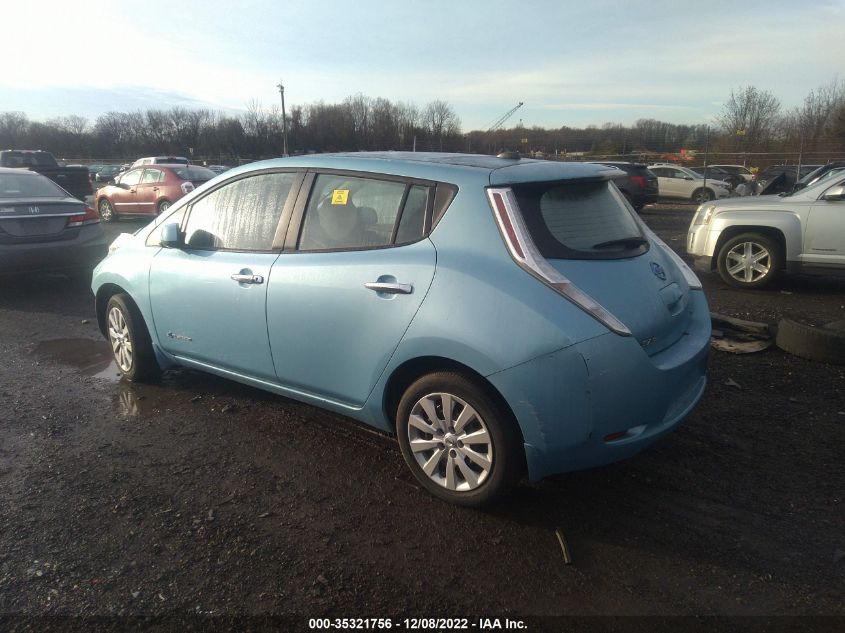 2015 NISSAN LEAF S 1N4AZ0CP4FC323418