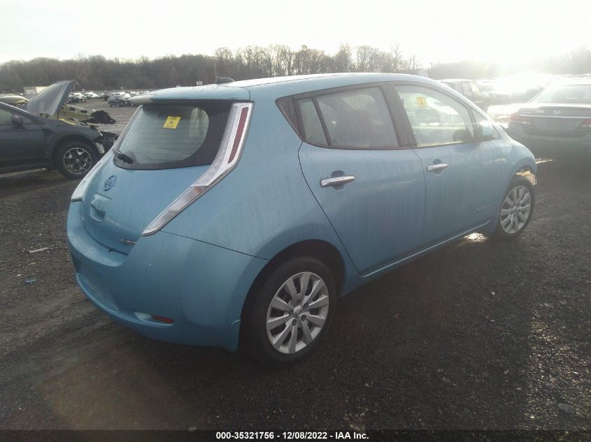 2015 NISSAN LEAF S 1N4AZ0CP4FC323418