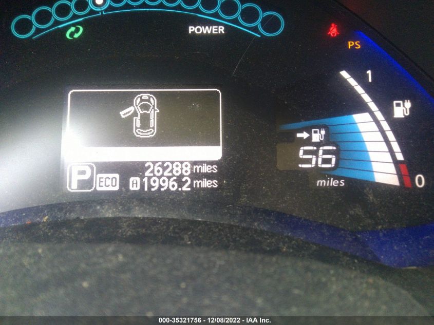 2015 NISSAN LEAF S 1N4AZ0CP4FC323418