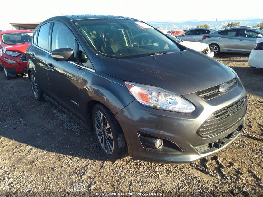 1FADP5DU1JL105319 FORD C-MAX HYBRID TITANIUM 2018