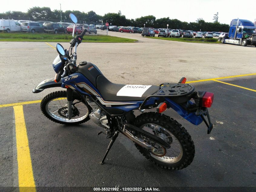 2017 YAMAHA XT250 JYADG24E9HA007111