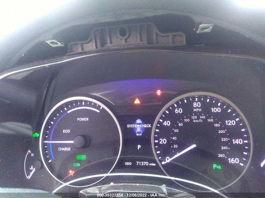 2014 LEXUS ES 300H HYBRID JTHBW1GG8E2041230