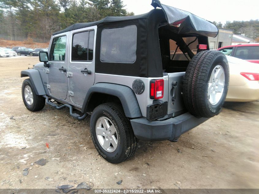 2018 JEEP WRANGLER JK UNLIMITED SPORT S 1C4BJWDG2JL901192