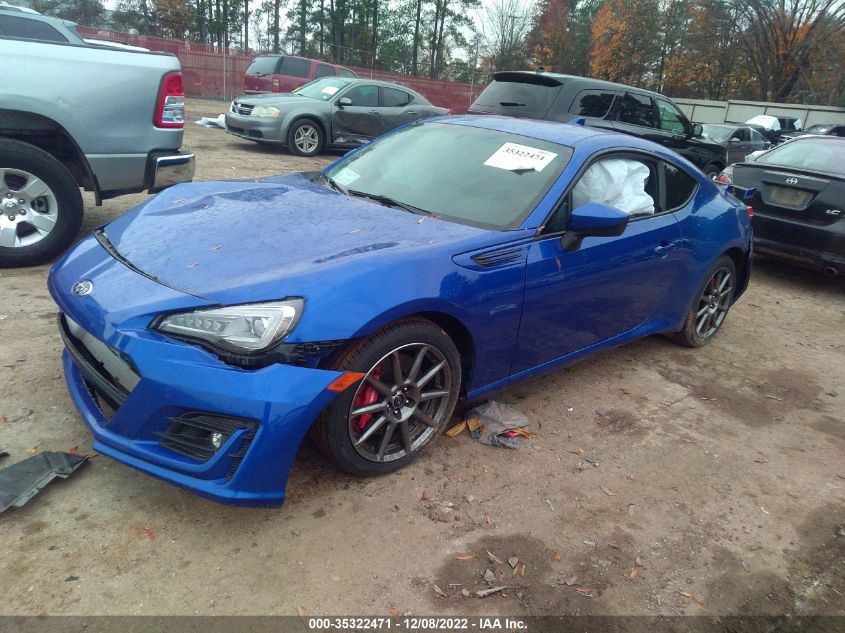 2017 SUBARU BRZ LIMITED JF1ZCAC1XH9602264