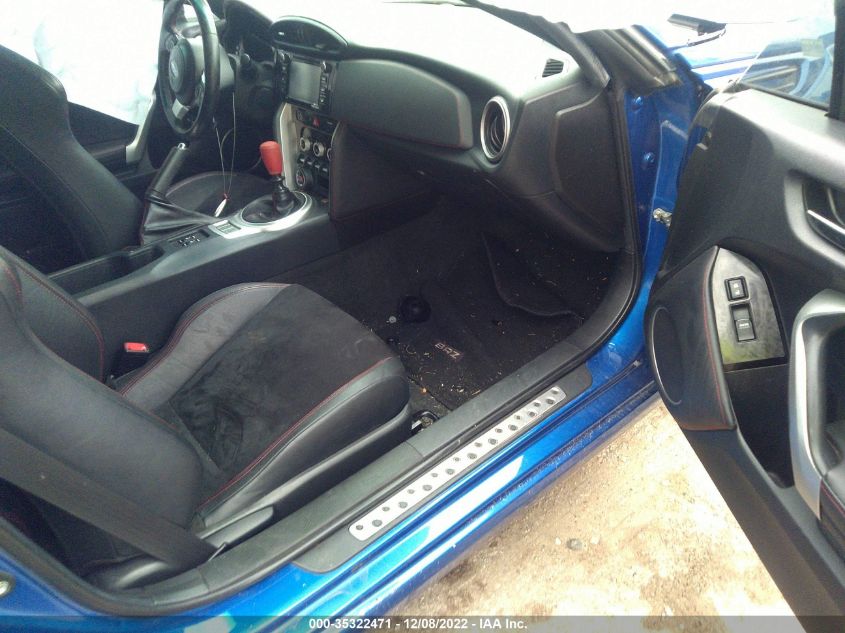 2017 SUBARU BRZ LIMITED JF1ZCAC1XH9602264