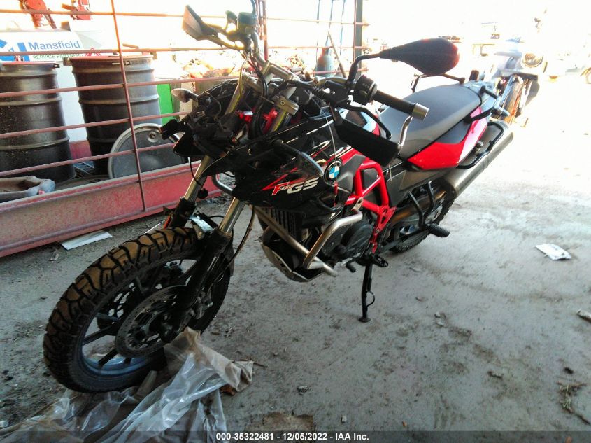 2015 BMW F700 GS WB10B1101FZF86369
